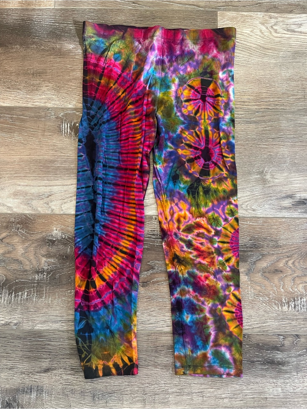 Sivana Spirit Tie-Dye Stretch Leggings - Multicolor NWT OS